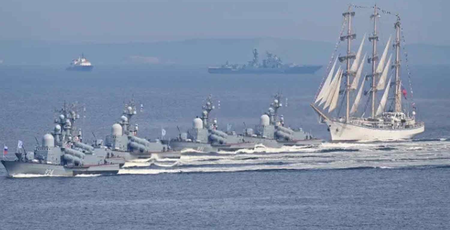 Russia and China deploy warships to Okhotsk Sea for military exercises