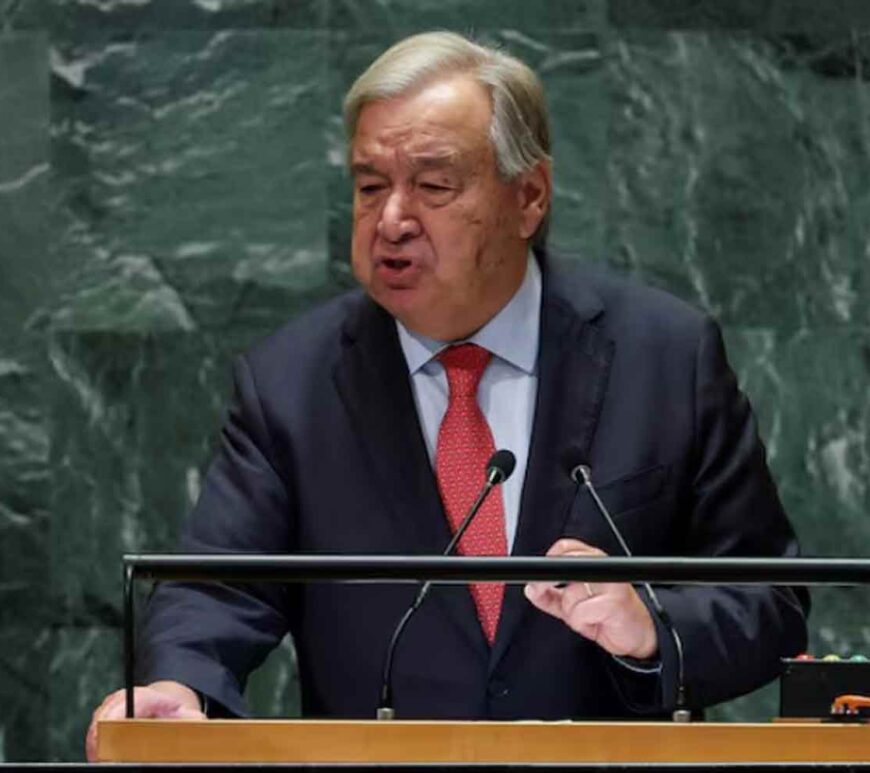 United Nations Secretary-General Antonio Guterres