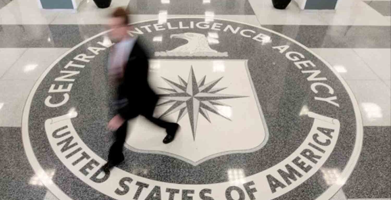 The lobby of the CIA Headquarters Building in Langley, Virginia, U.S.