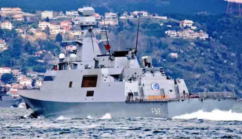 TCG-Buyukada-Turkey Turkish Navy’s TCG Buyukada.