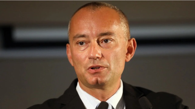United Nations special envoy Nickolay Mladenov speaks during a press conference in Jerusalem, on 25 June 2020